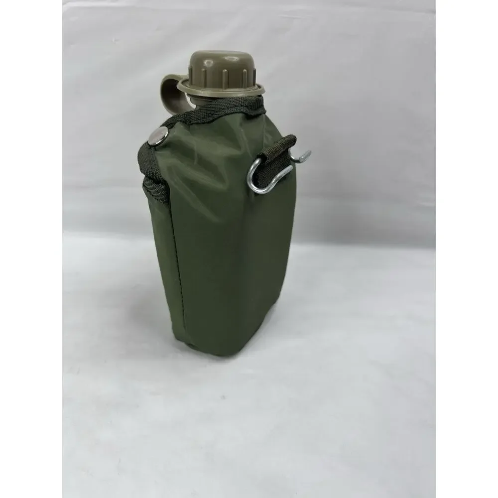 Vintage American Camper Canteen 1 Quart with Cloth Sleeve for Hiking & Camping